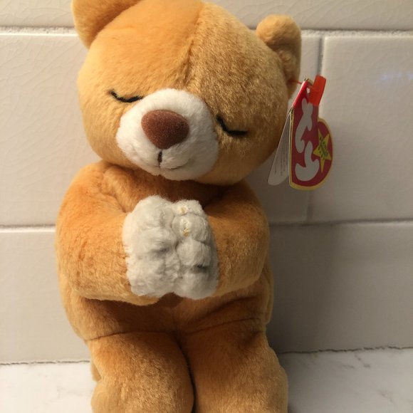 Ty Kneeling Hope Beanie Baby - Picture 1 of 9